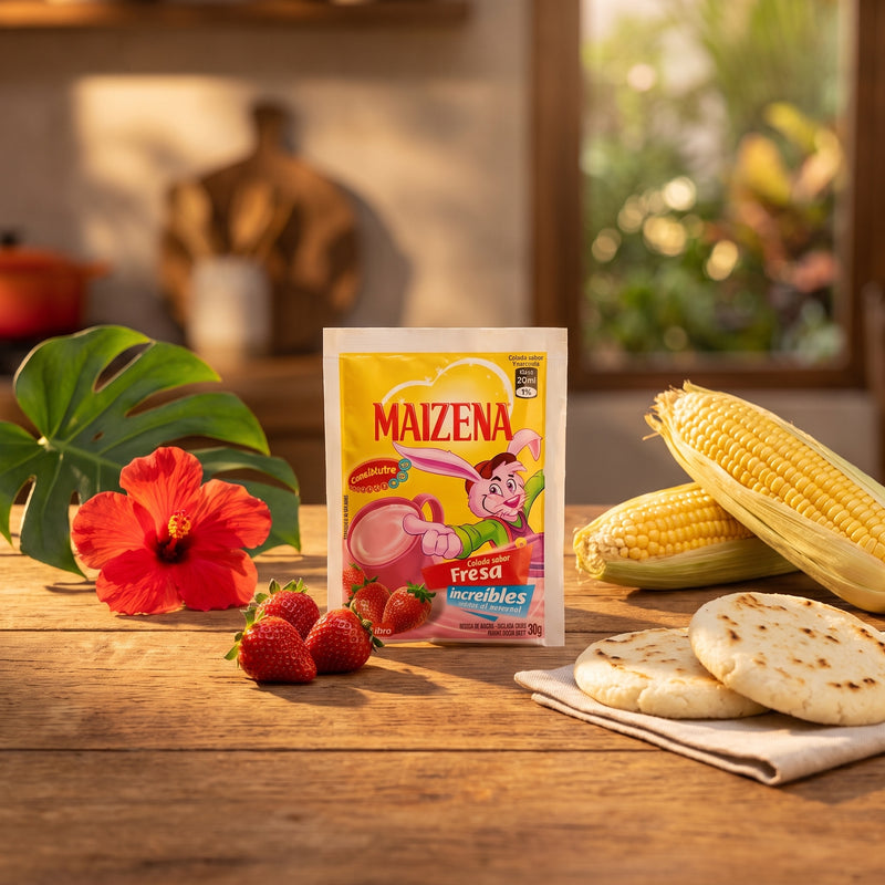 Colada Maizena Fresa