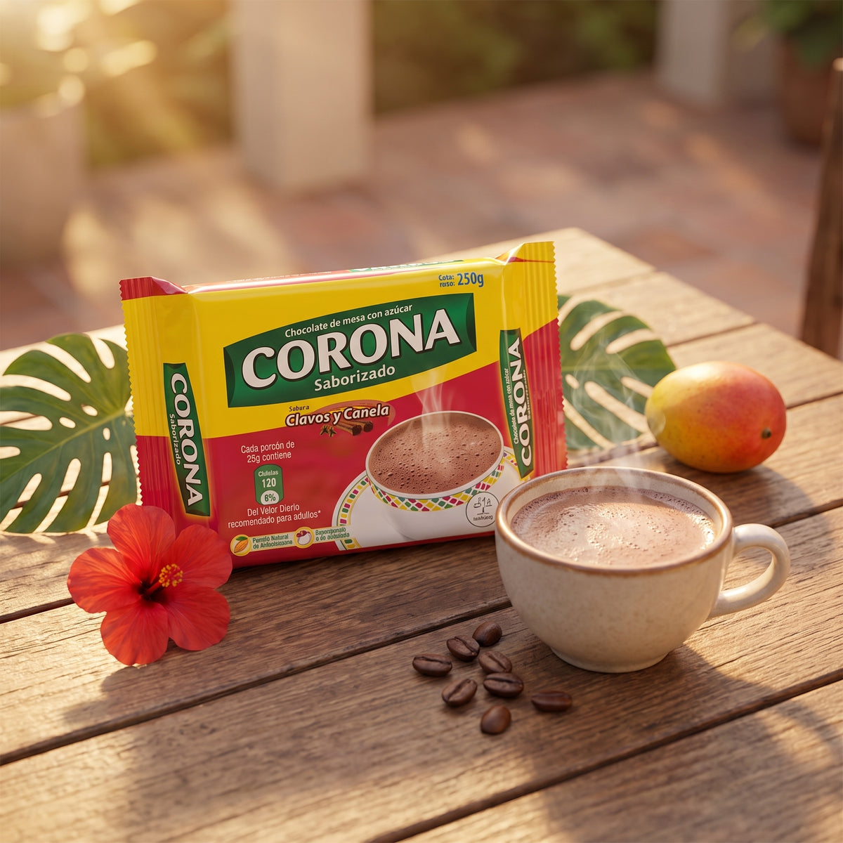 Chocolate Corona Clavos Y Canela