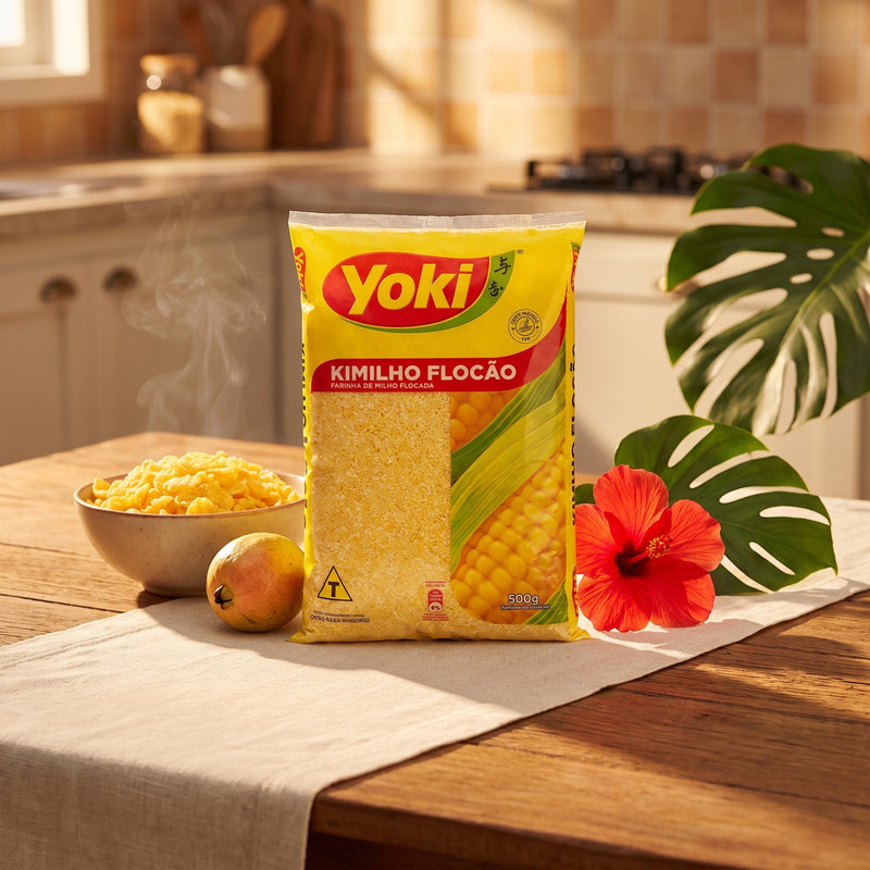 Farinha de Milho Flocão Yoki