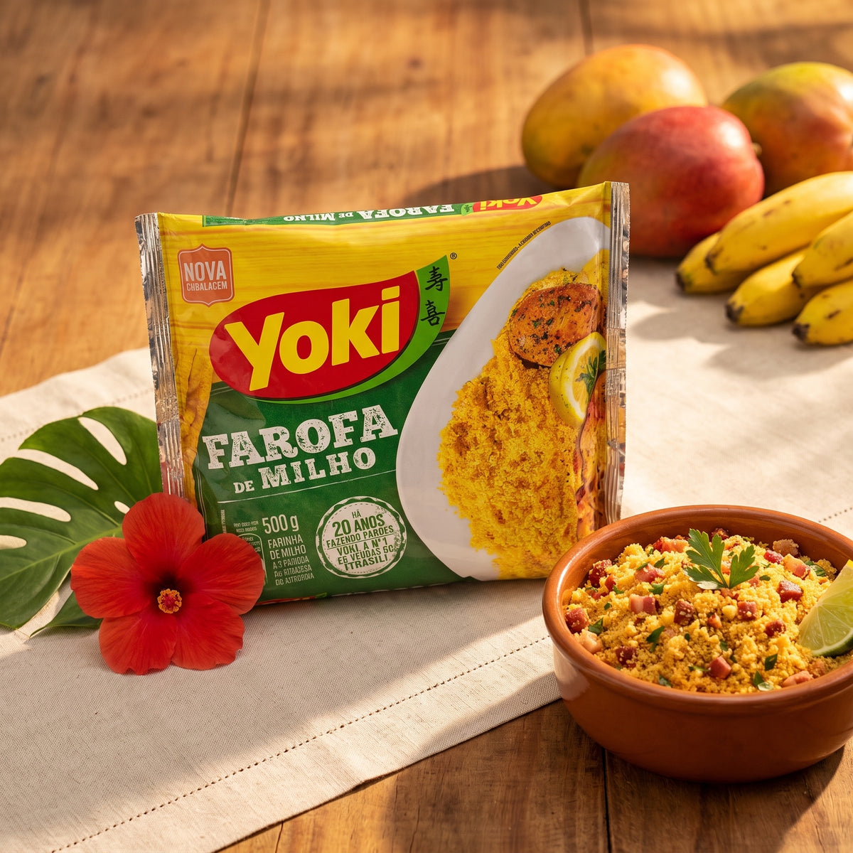 Farofa De Milho Yoki