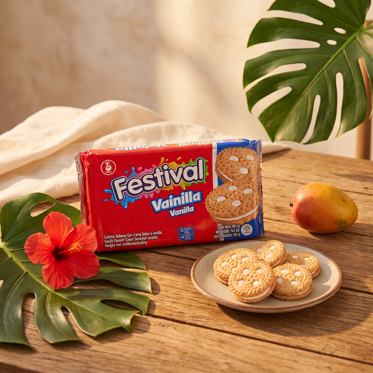 Galleta Festival Vainilla
