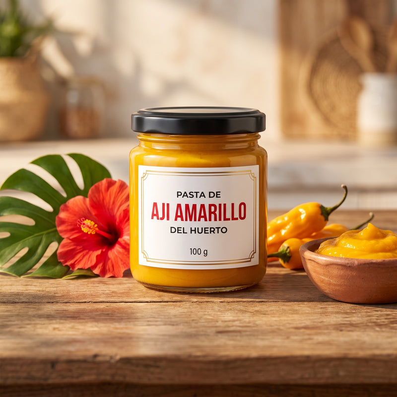 Pasta De Aji Amarillo Del Huerta