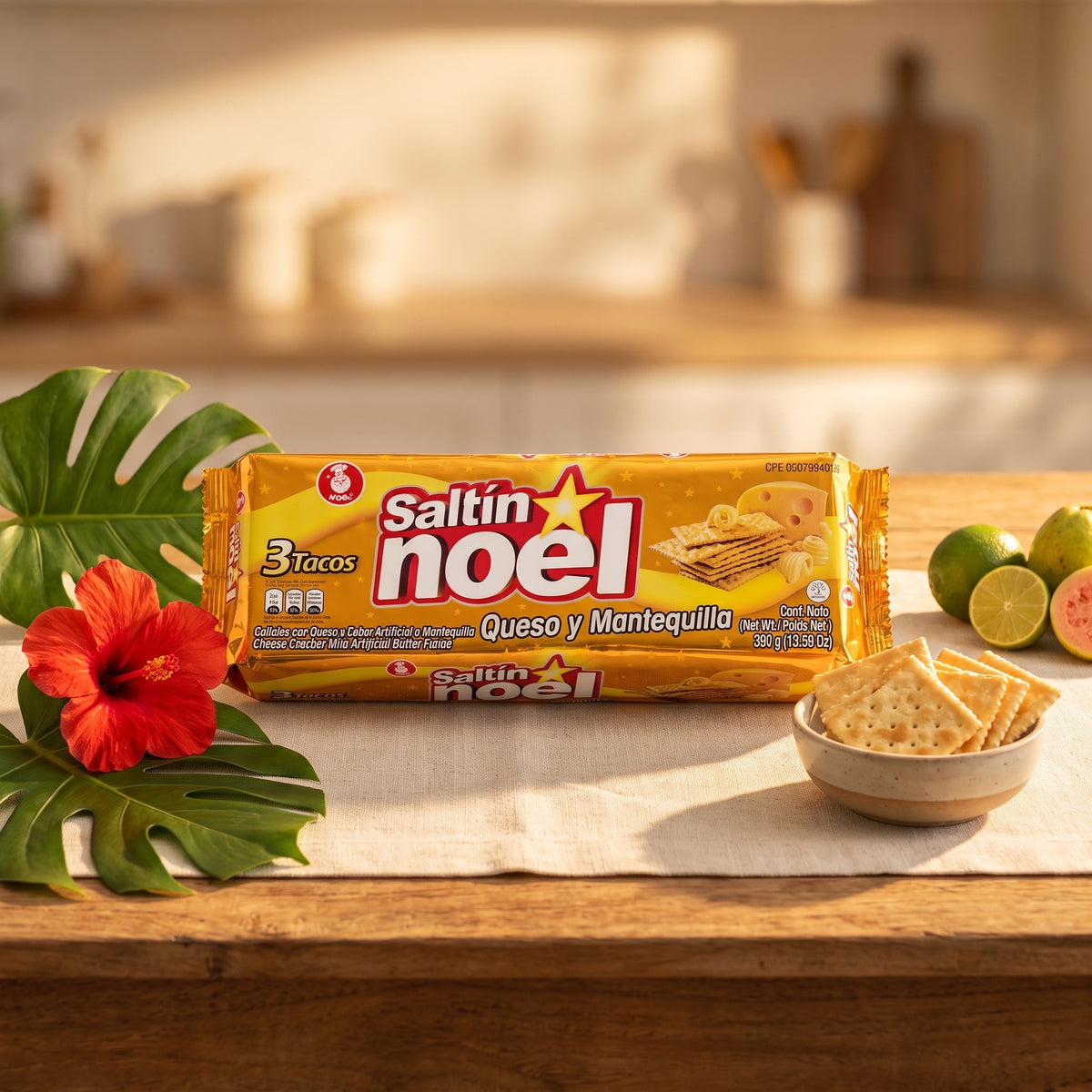 Saltin Noel Queso Y Mantequilla